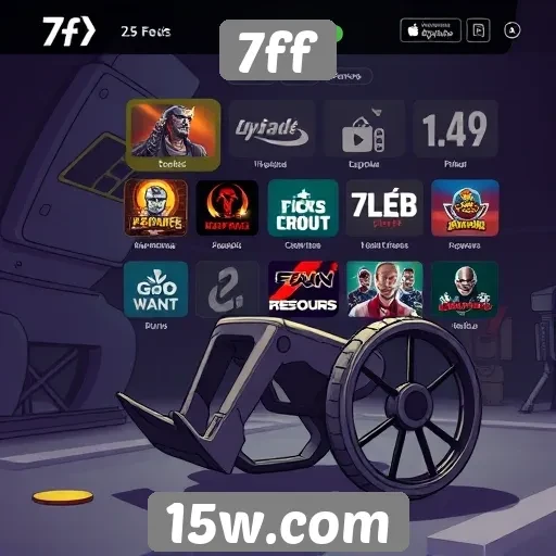 Acessibilidade e interface do 7ff para novos jogadores