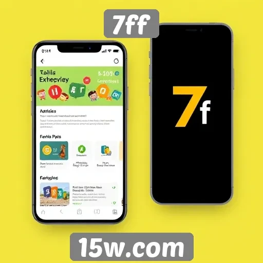 Desempenho do site 7ff em dispositivos móveis